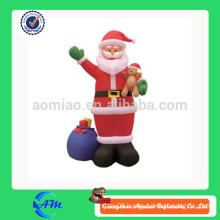 Christmas inflatable gifts, inflatable santa claus for sale